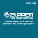 ZUPPER Press Jaws, 7PCS Pressing Jaws Kit 1/4" to 1 1/8" Suitable for RLS press fittings ACR Copper Pipes, Compatible with Compact Press Tools (24 kN / 5,400 lbs) - with Carrying Case