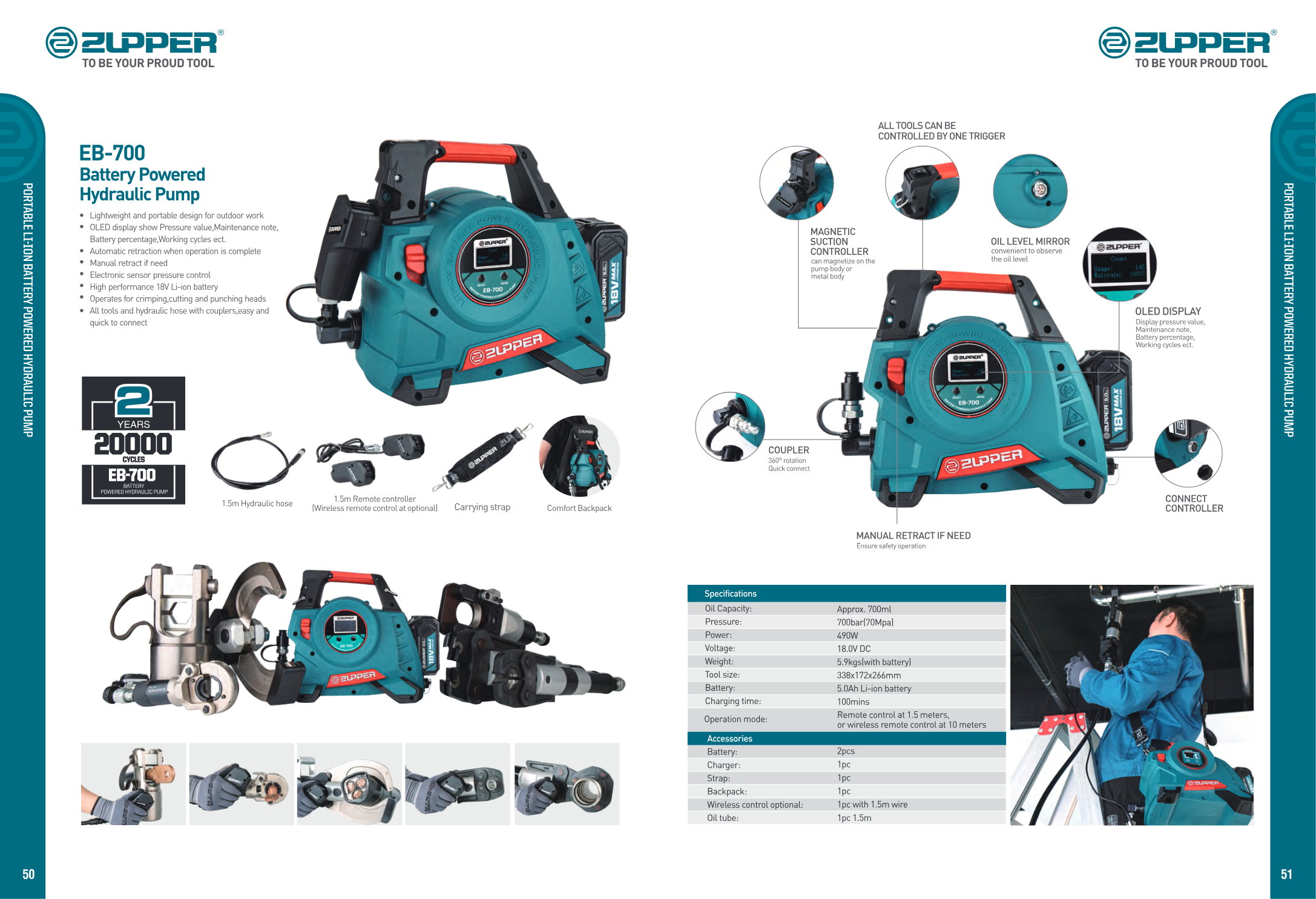 ZUPPER expansion and plumbing application catalog page