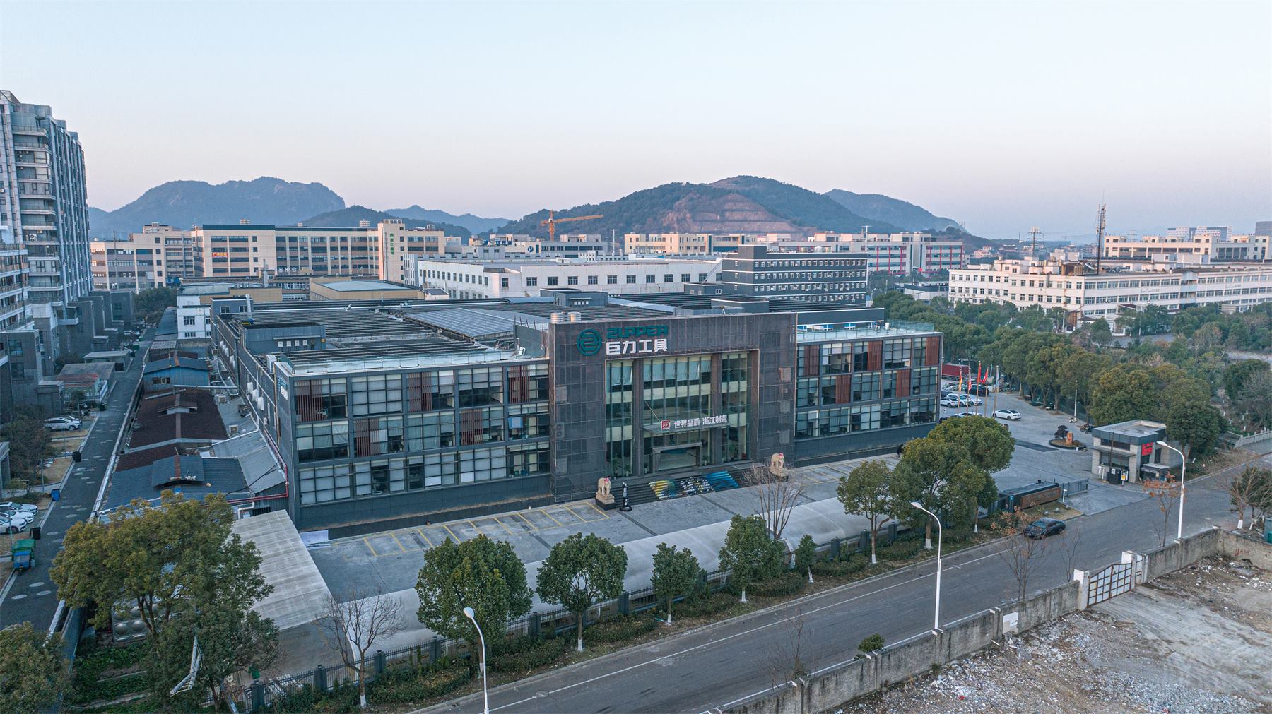 ZUPPER company building and manufacturing campus
