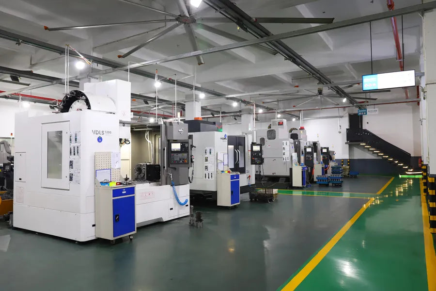 ZUPPER production equipment: Machining Aisle