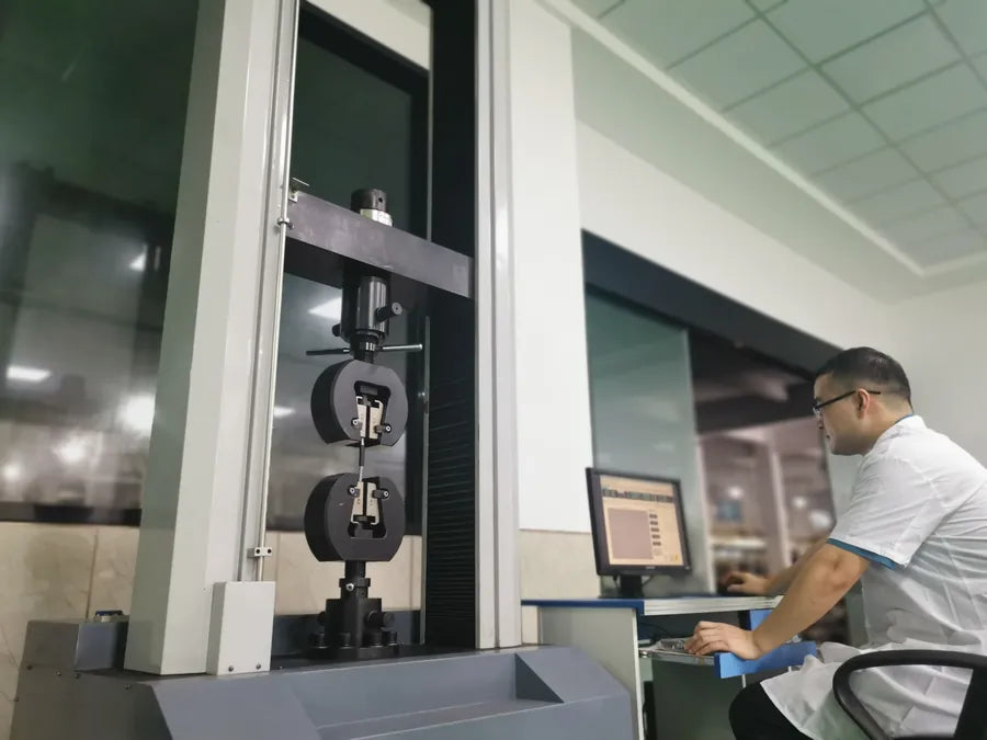ZUPPER quality control: Tensile Testing